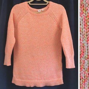 GAP | Orange-Pink Neon Sweater
